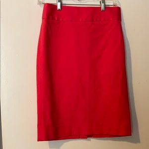 Hot pink Banana Republic pencil skirt